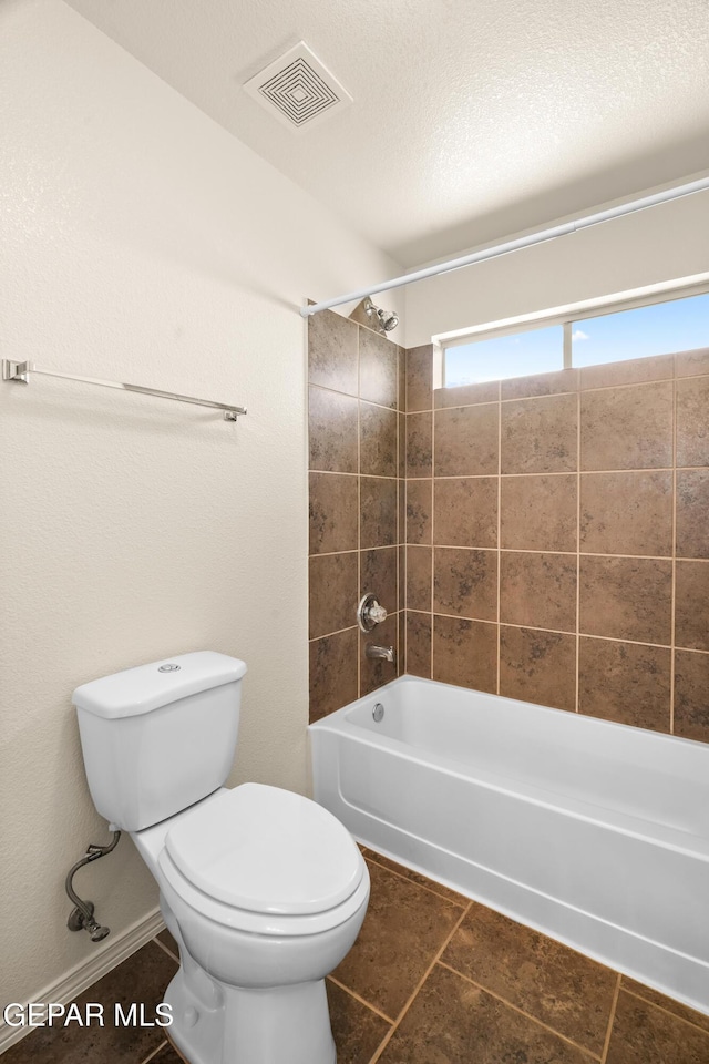 5036 Silver Ranch Ave, El Paso, TX 79934 - bathroom featuring shower / bathtub combination and tile patterned flooring