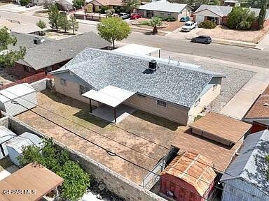 3305 Killarney St, El Paso, TX 79925 - aerial view of residential area