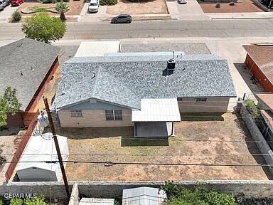 3305 Killarney St, El Paso, TX 79925 - aerial view of property and surrounding area