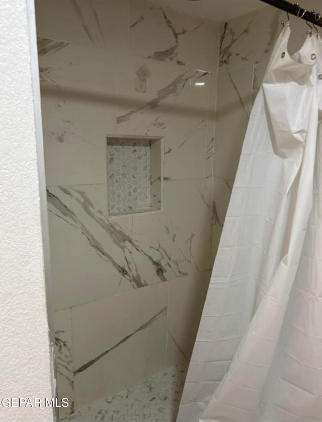 4008 Tularosa Ave, El Paso, TX 79903 - bathroom with a tile shower