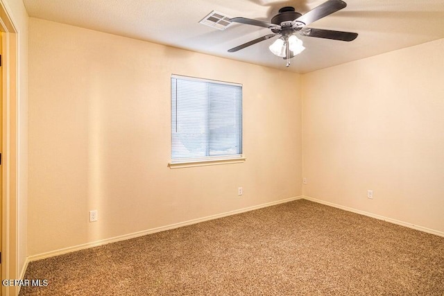 5004 Gold Ranch Ave, El Paso, TX 79934 - unfurnished room with carpet flooring and ceiling fan