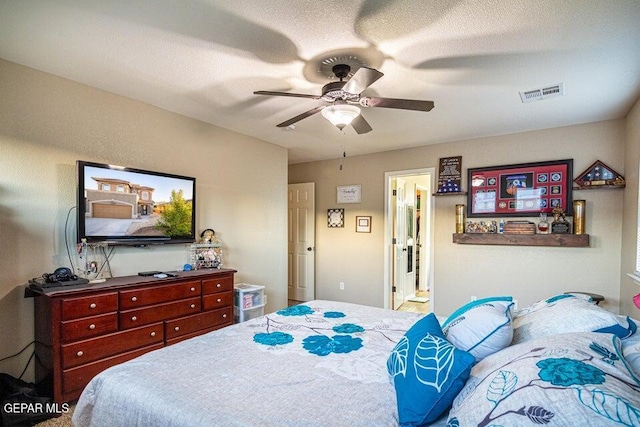 5004 Gold Ranch Ave, El Paso, TX 79934 - bedroom featuring ceiling fan