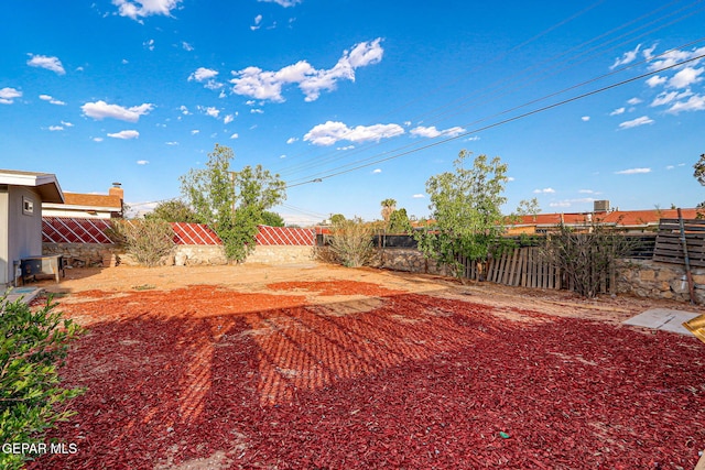 4956 Rutherford Dr, El Paso, TX 79924 - view of fenced backyard