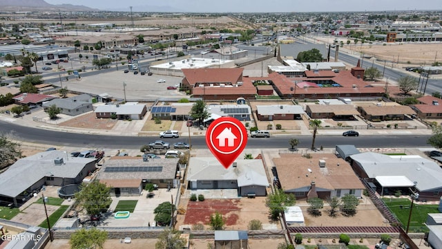 4956 Rutherford Dr, El Paso, TX 79924 - drone / aerial view of mountains