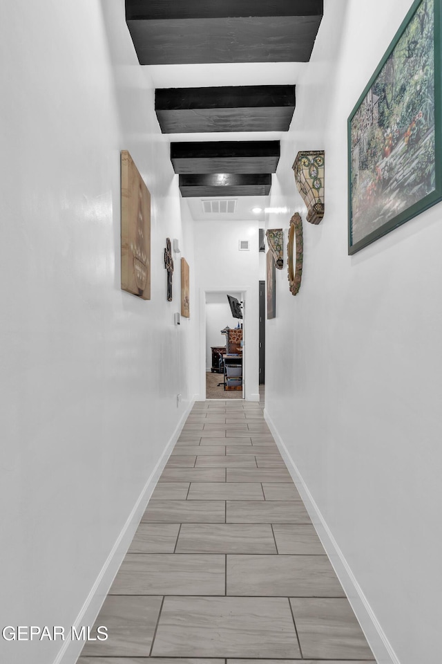 12328 Desert Heights Ct, El Paso, TX 79938 - hall featuring baseboards
