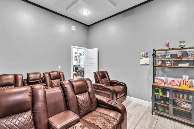 12328 Desert Heights Ct, El Paso, TX 79938 - home theater with baseboards