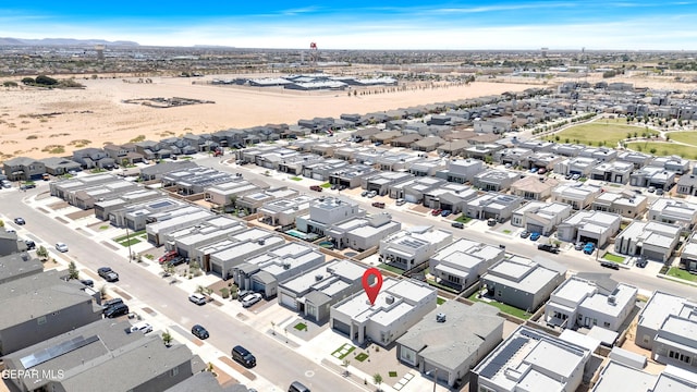 12328 Desert Heights Ct, El Paso, TX 79938 - aerial perspective of suburban area