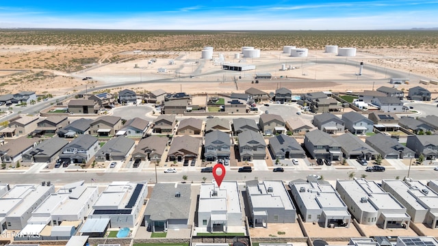 12328 Desert Heights Ct, El Paso, TX 79938 - aerial view of property's location with nearby suburban area