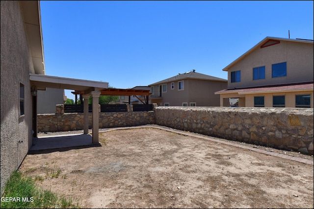 4908 Gold Ranch Ave, El Paso, TX 79934 - view of fenced backyard
