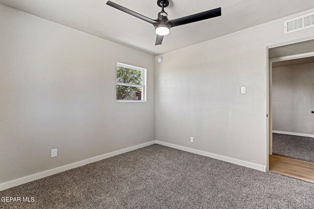5112 Sun Valley Dr, El Paso, TX 79924 - unfurnished bedroom with carpet flooring and ceiling fan