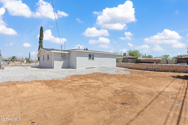 5112 Sun Valley Dr, El Paso, TX 79924 - back of house featuring stucco siding