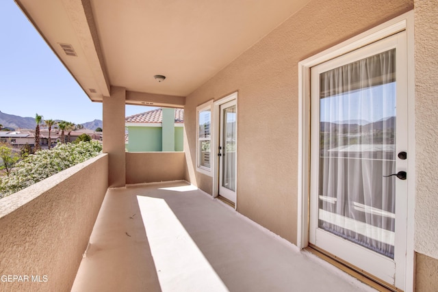 6570 Eagle Ridge Dr, El Paso, TX 79912 - balcony featuring a mountain view