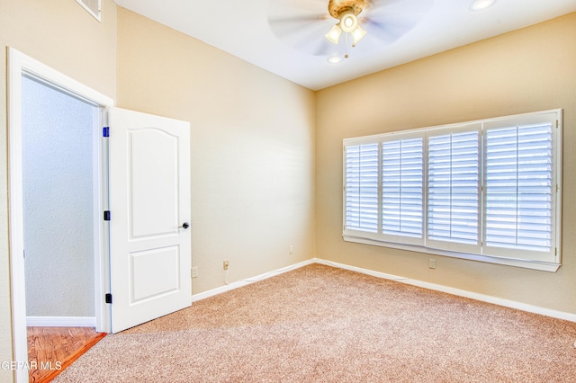 6570 Eagle Ridge Dr, El Paso, TX 79912 - unfurnished room featuring ceiling fan and carpet