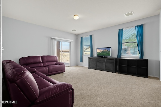 14477 Jacinto Ramos Ave, El Paso, TX 79938 - living room with carpet floors