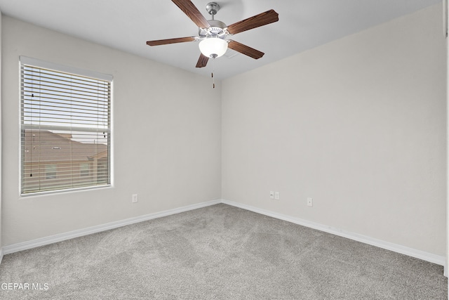14645 Igor Kaleri Ave, El Paso, TX 79938 - empty room with carpet floors and ceiling fan