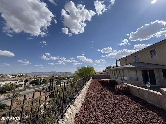 536 Satellite Dr, El Paso, TX 79912 - exterior space featuring a mountain view