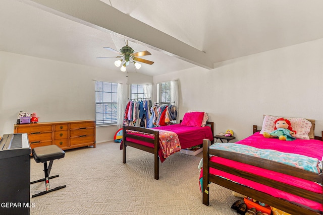 9769 Galilee Dr, El Paso, TX 79927 - bedroom featuring carpet flooring and a ceiling fan