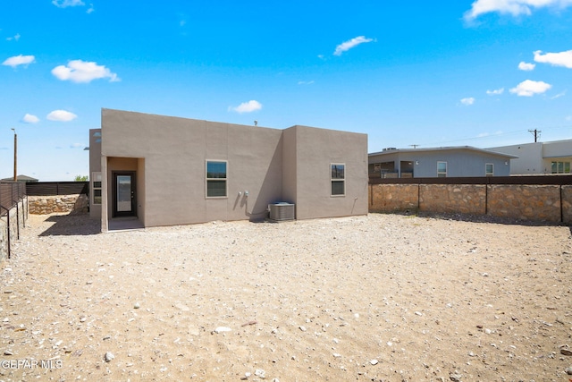 7722 Enchanted Ridge Dr, El Paso, TX 79911 - back of property featuring stucco siding