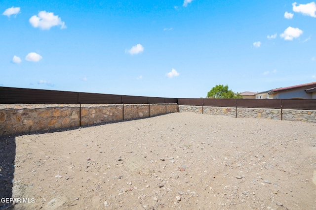 7722 Enchanted Ridge Dr, El Paso, TX 79911 - view of fenced backyard