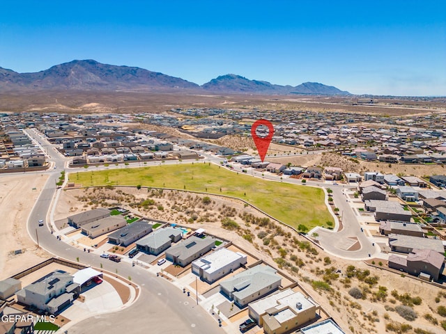 7722 Enchanted Ridge Dr, El Paso, TX 79911 - view of property location featuring mountains and nearby suburban area
