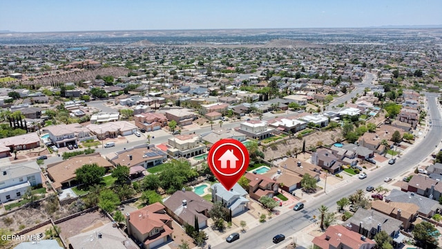 6736 Dakota Ridge Dr, El Paso, TX 79912 - view of property location featuring nearby suburban area