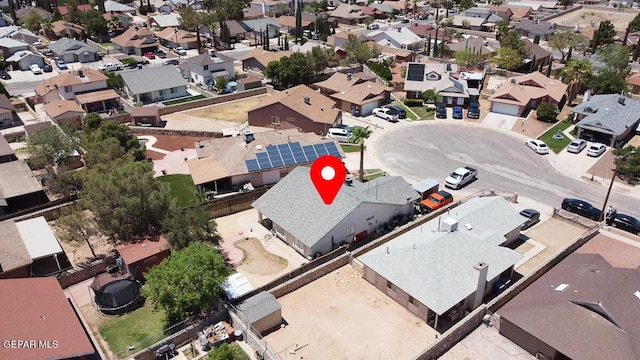 3280 Fawn Passage Place, El Paso, TX 79936 - aerial perspective of suburban area