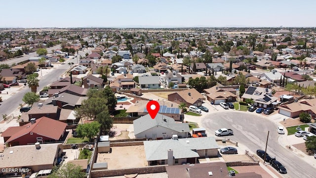 3280 Fawn Passage Place, El Paso, TX 79936 - aerial perspective of suburban area