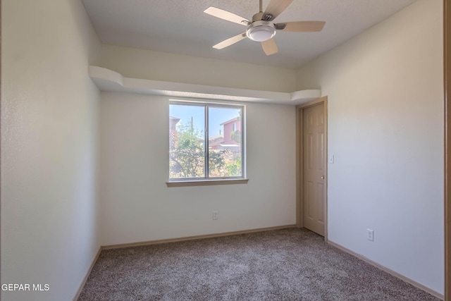 3148 Tierra Encino Dr, El Paso, TX 79938 - carpeted empty room with a ceiling fan and baseboards