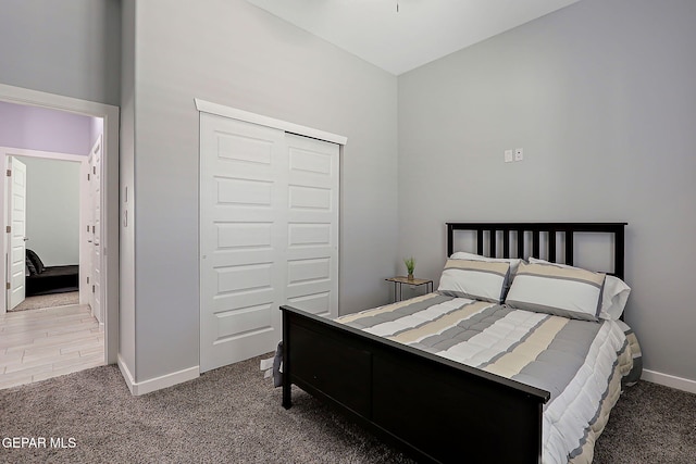 13860 Summer View Ave, El Paso, TX 79928 - carpeted bedroom featuring baseboards and a closet