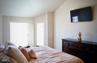 13643 Pecos River Rd, Clint, TX 79836 - bedroom featuring lofted ceiling