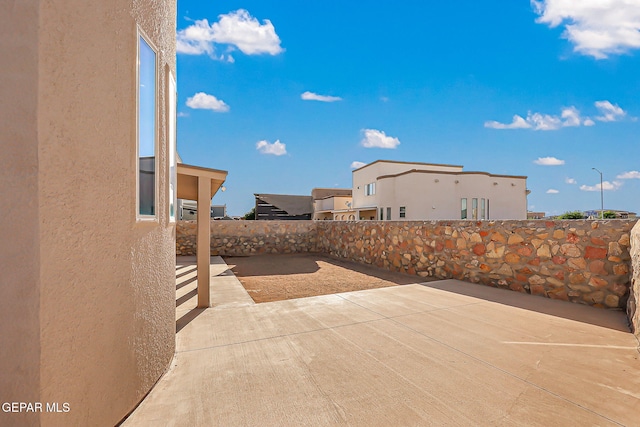 12511 Furlong Cir, El Paso, TX 79928 - fenced backyard featuring a patio