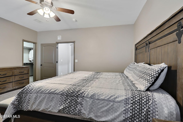 12511 Furlong Cir, El Paso, TX 79928 - bedroom with ceiling fan