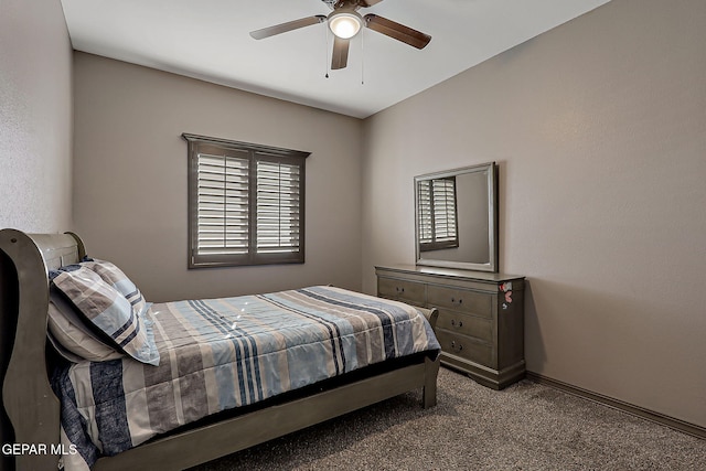 12511 Furlong Cir, El Paso, TX 79928 - bedroom featuring carpet floors and ceiling fan