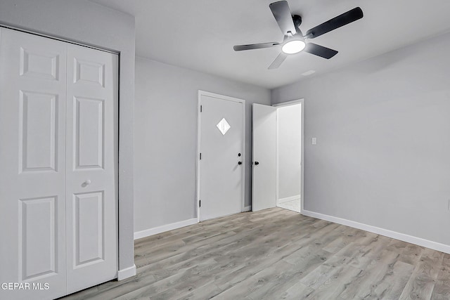209 Hardesty Pl, El Paso, TX 79905 - foyer with a ceiling fan and light wood-type flooring