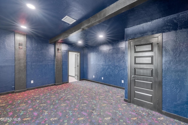 3116 Titanic Ave, El Paso, TX 79904 - spare room with carpet flooring and recessed lighting
