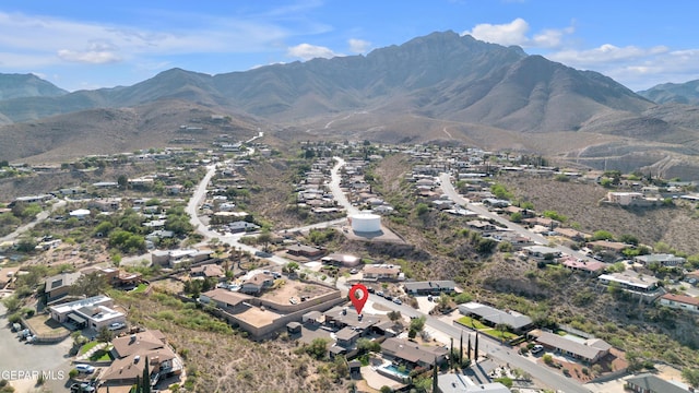 3116 Titanic Ave, El Paso, TX 79904 - view of property location with a mountain backdrop and nearby suburban area