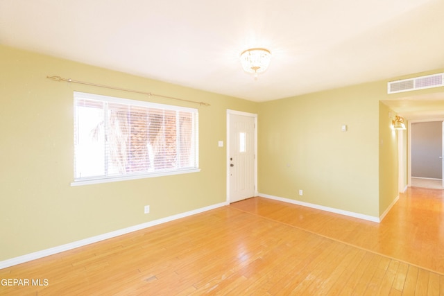 10324 Shoshone St, El Paso, TX 79924 - spare room featuring light wood finished floors and baseboards