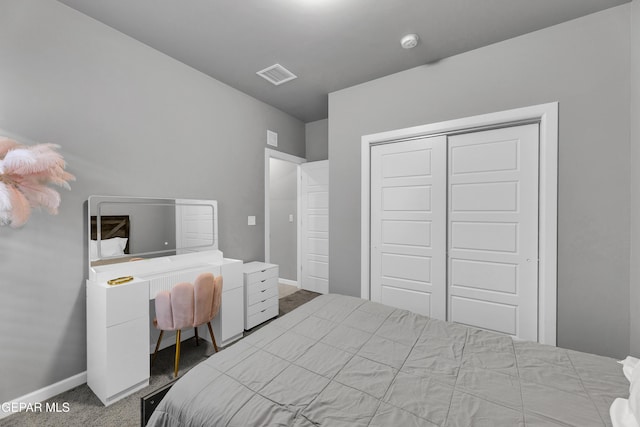 203 Bretby Pl, El Paso, TX 79928 - carpeted bedroom featuring baseboards and a closet