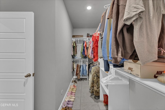 203 Bretby Pl, El Paso, TX 79928 - spacious closet with light tile patterned floors