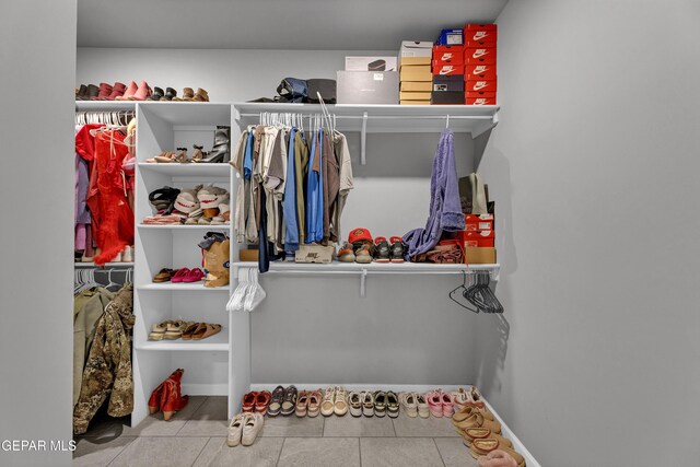 203 Bretby Pl, El Paso, TX 79928 - walk in closet with tile patterned flooring
