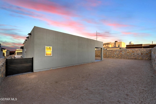 203 Bretby Pl, El Paso, TX 79928 - view of property exterior at dusk