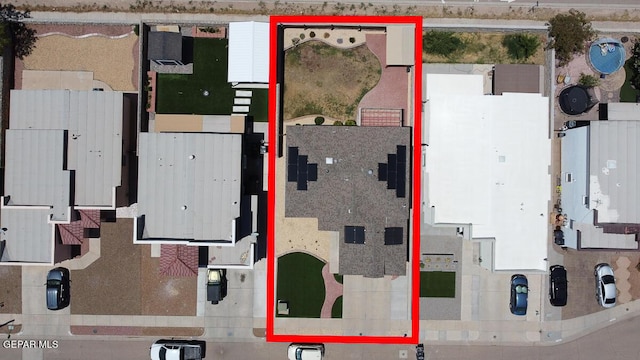 12879 Hidden Grove Dr, El Paso, TX 79938 - view of property location featuring property parcel outlined