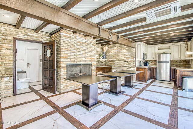 350 Thunderbird Dr Unit 59, El Paso, TX 79912 - view of patio / terrace featuring exterior kitchen and a sink