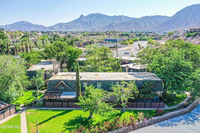 350 Thunderbird Dr Unit 59, El Paso, TX 79912 - aerial view of a mountain backdrop