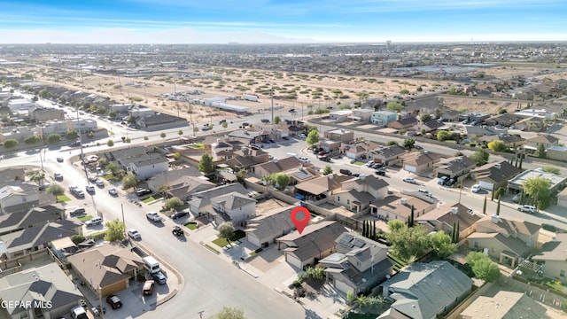 14197 Ranier Point Dr, El Paso, TX 79938 - aerial view of property's location with nearby suburban area