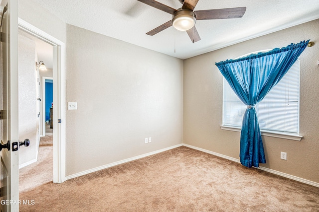 401 Everlook Ln, Horizon City, TX 79928 - empty room featuring carpet floors and ceiling fan