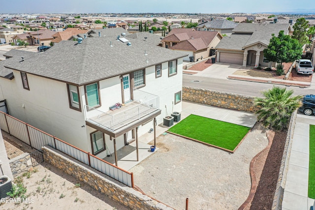 401 Everlook Ln, Horizon City, TX 79928 - aerial view of residential area