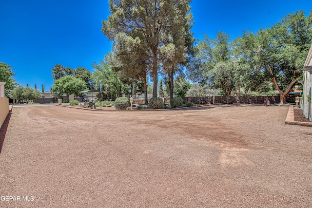 5430 Davis Cup Ct, El Paso, TX 79932 - view of yard