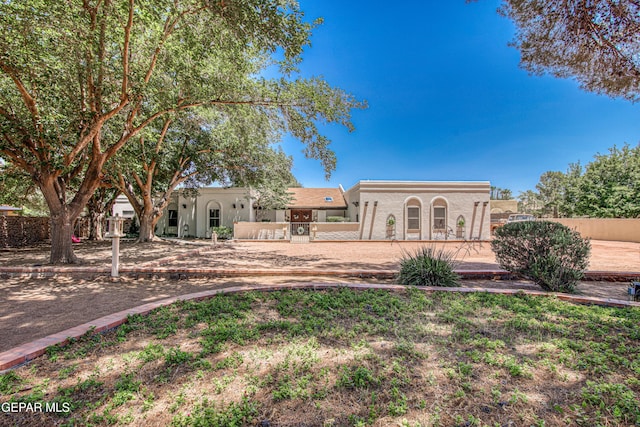 5430 Davis Cup Ct, El Paso, TX 79932 - back of house with stucco siding