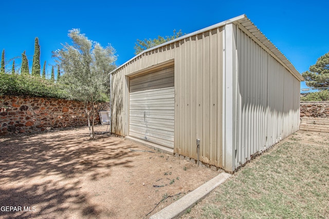 5430 Davis Cup Ct, El Paso, TX 79932 - view of detached garage